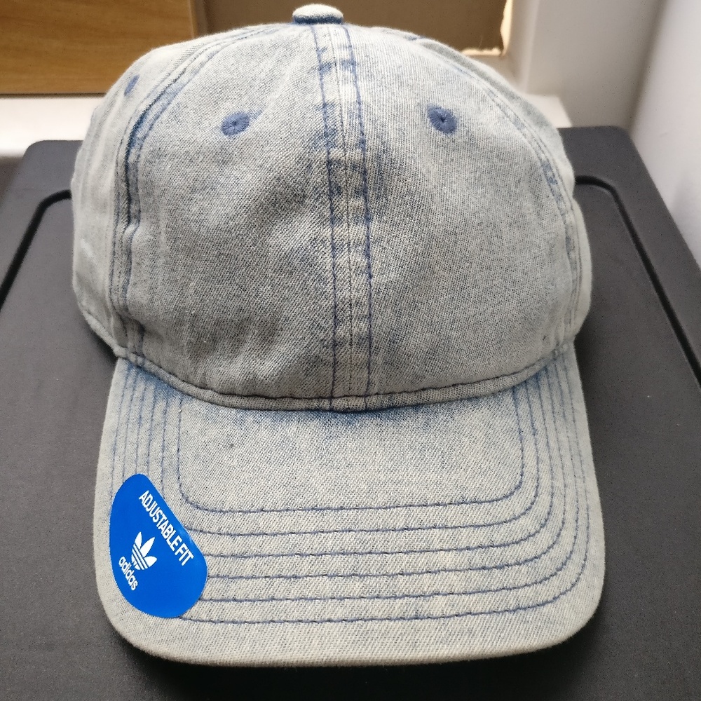 New Adidas Denim Snapback Hat